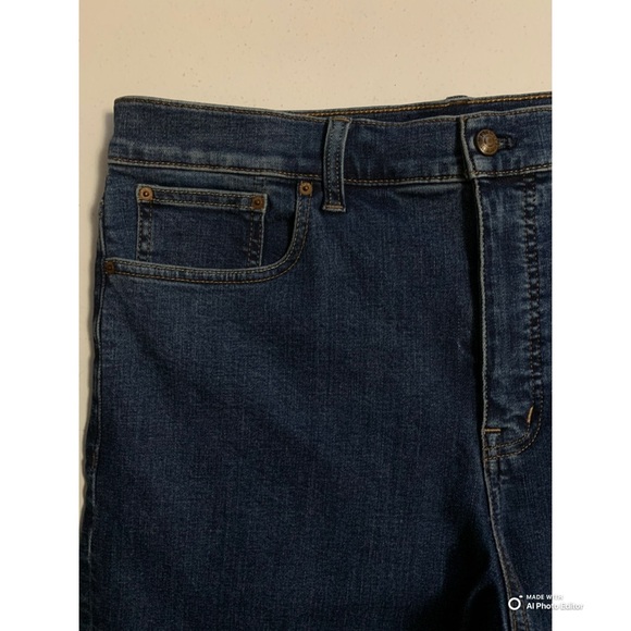 Madewell The Wide-Leg Jean in Patterson Wash Size 32 FLAW - Picture 5 of 17